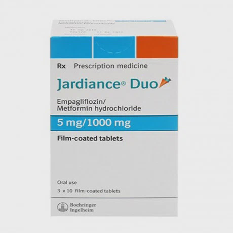 Jardiance Duo 5mg/1000mg (3 vi x 10 vien)