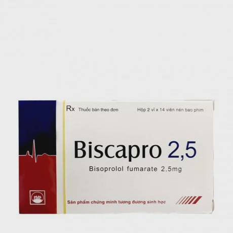 Biscapro 2.5 mg (2vi x14vien)