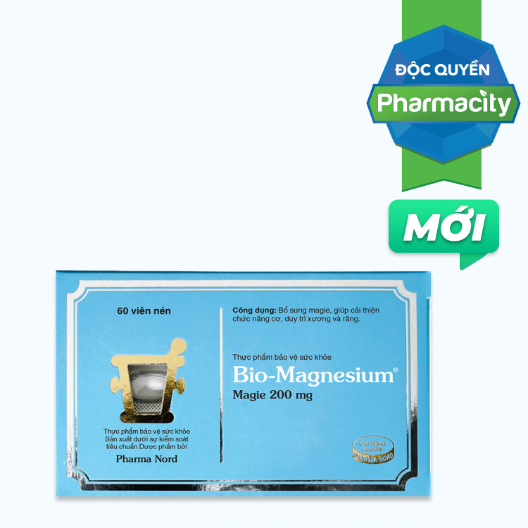 Pharma Nord Bio-Magnesium Bo Sung Magie (Hop 60 Vien)