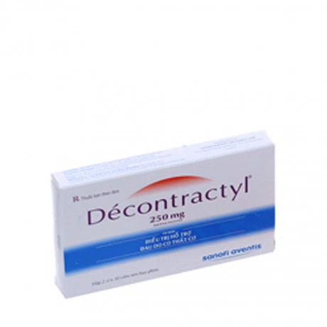 Decontractyl 250mg(Hộp 2 vỉ x 30 viên)