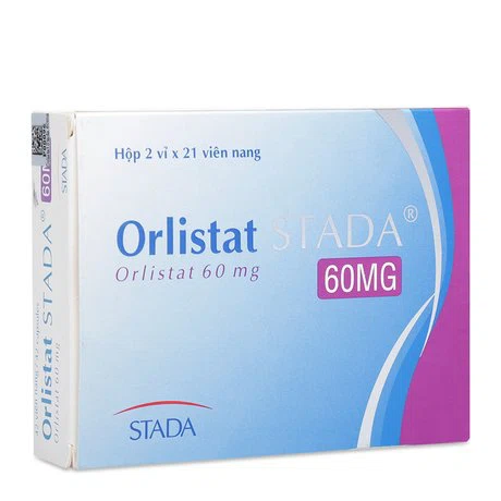 Orlistat Stada 60mg (2 vỉ x 21 viên/hộp)