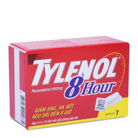 Tylenol 8 Hour (Hộp 50 viên)