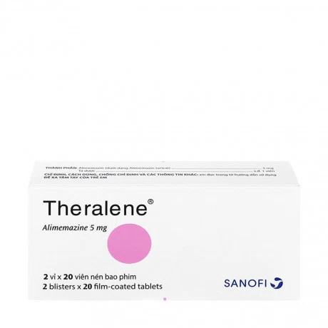 Theralene 5mg (2 vỉ x 25 viên)