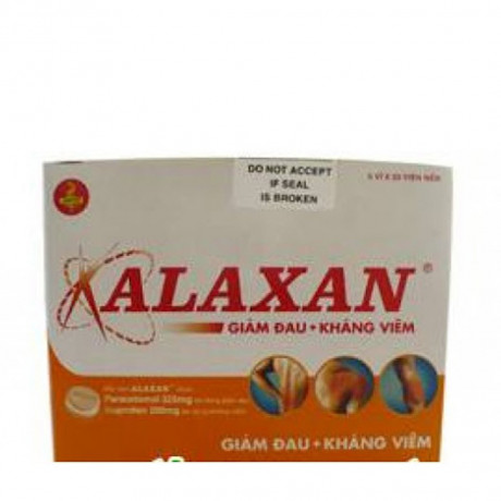 Alaxan (Hộp 5 vỉ x 20 viên)