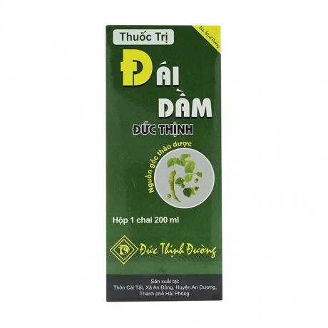 Thuốc trị đái dầm Đức Thịnh siro  200ml