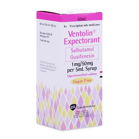Ventolin Expect 60ml ( Hộp 1 chai)