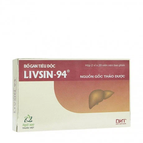 Livsin 94 Hà Tây (Hộp 5 vỉ x 20 viên)