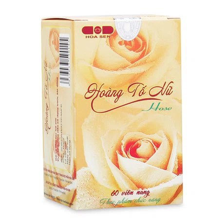 Mã cũ - Thực phẩm bảo vệ sức khoẻ hỗ trợ ngăn ngừa khí hư, điều hòa kinh nguyệt Hoàng Tố Nữ (60 viên/hộp)
