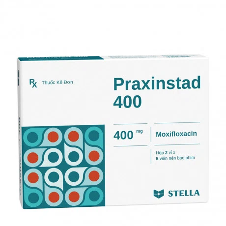 Praxinstad 400 (Hộp 2 vỉ x 5 viên)