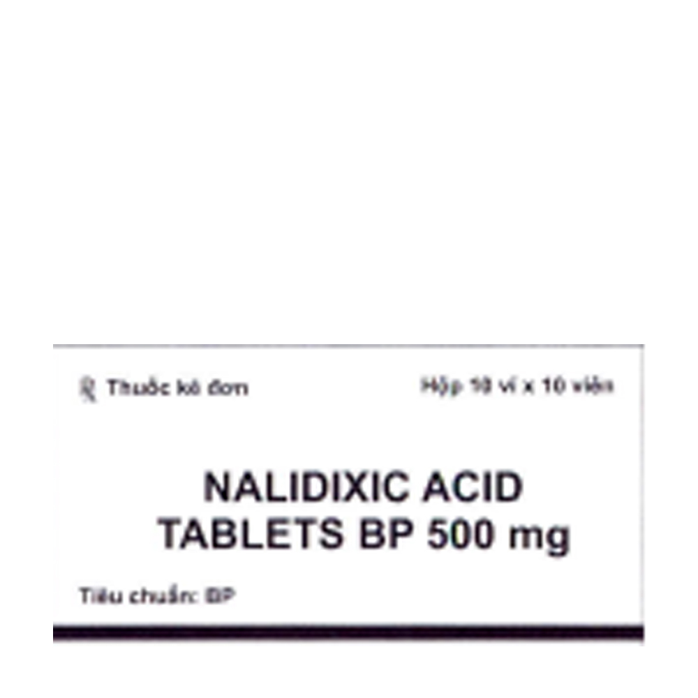 Nalidixic acid Umedica 500mg (Hộp 10 vỉ x10 viên)