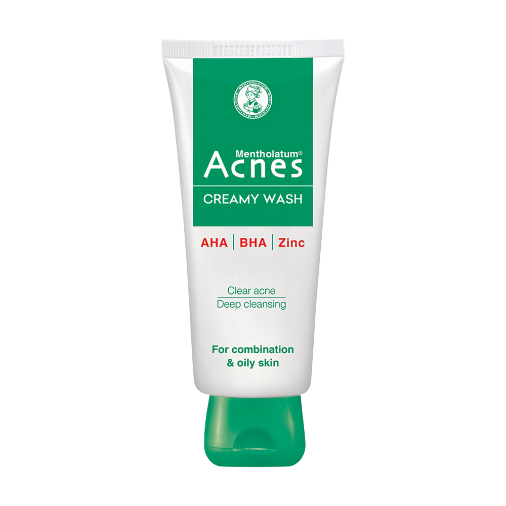 Kem Rửa Mặt Tạo Bọt Acnes Foaming Wash Hỗ Trợ Giảm Mụn, Hạn Chế Sẹo Thâm (Chai 150ml)
