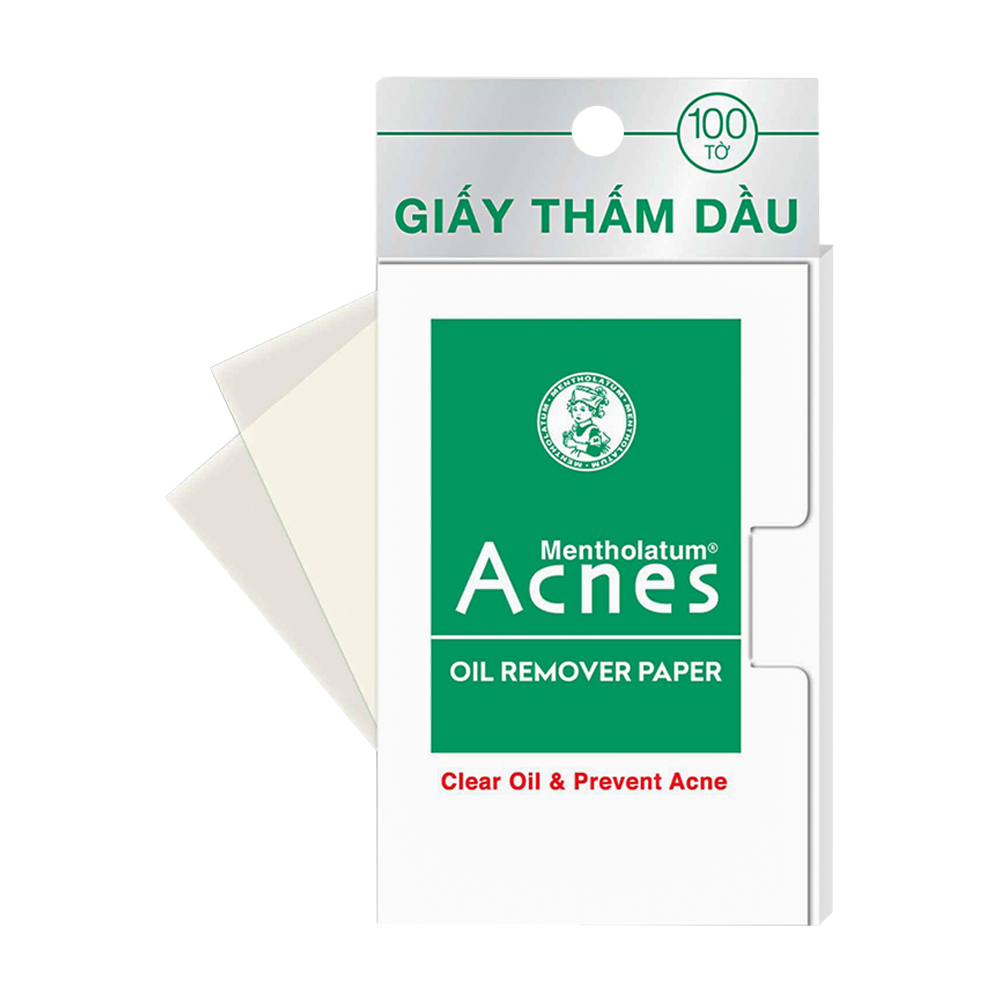 Giấy thấm dầu Acnes Mentholatum (100 tờ/gói)
