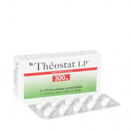 Théostat LP Tab 300mg (Hộp 3 vỉ x 30 viên)