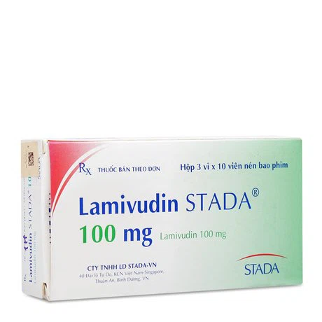 Lamivudin  Stada 100mg (Hộp 3 vỉ x 10 viên)