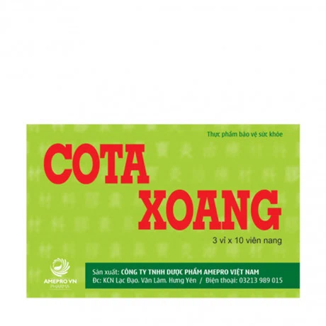 Cota Xoang (Hộp 3 vỉ x 10 viên)