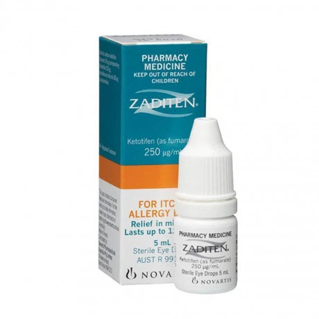 Zaditen 0.25 Mg/Ml Ophtha 5Ml