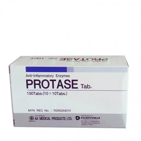 Protase (Hộp 10 vỉ x 10 viên)