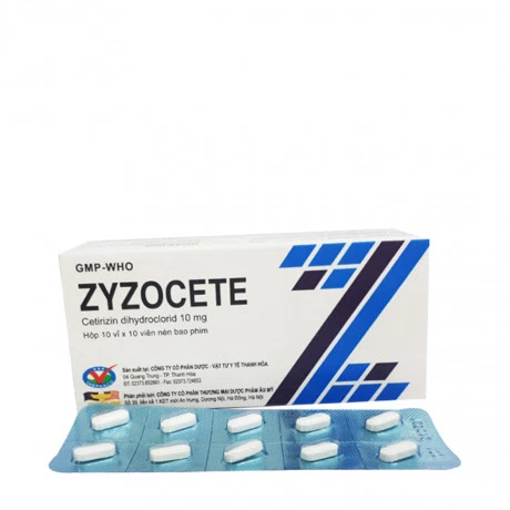 Zyzocete (Hộp 10 vỉ x 10 viên)