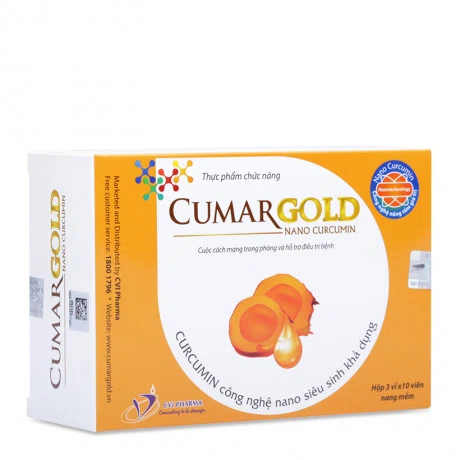 Cumargold Vien Nghe Ho Tro Da Day (Hop 30Vien)