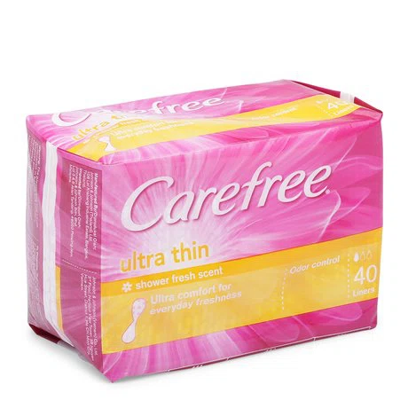 Băng vệ sinh hàng ngày siêu mỏng Carefree (40 miếng/gói)