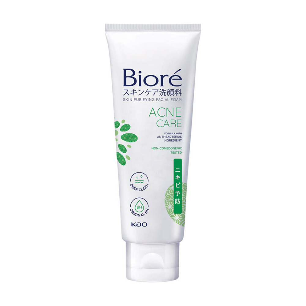 Sữa Rửa Mặt BIORÉ Thanh Lọc Da & Ngừa Mụn (Tuýp 100g)