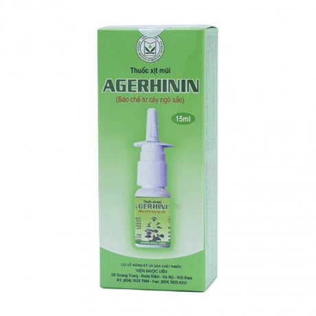 AGERHININ (Hộp 1 lọ x 15ml)