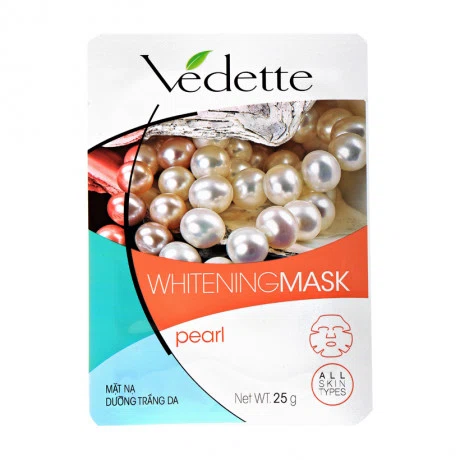 Mặt nạ dưỡng trắng da ngọc trai Vedette (25g)