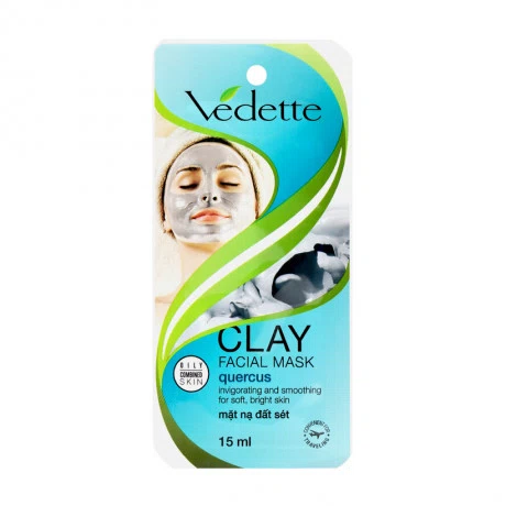 Mặt nạ đất sét trắng thư giãn và làm mịn da Vedette (15ml)