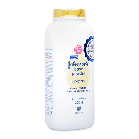 Phấn rôm Johnson Baby Powder Prickly Heat (200g)