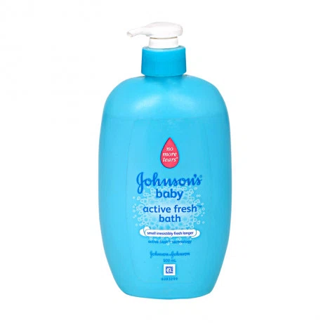 Sữa tắm Johnson Baby thơm mát năng động Active freshh bath (500ml)