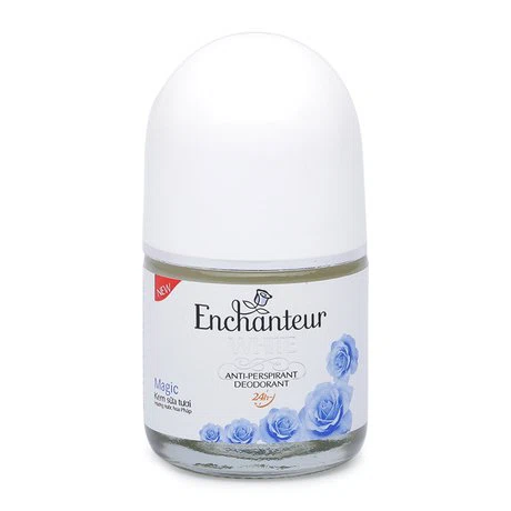 Lăn khử mùi trắng da hương nước hoa Pháp Enchantuer Magic (20ml)