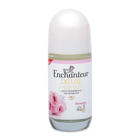 Lăn khử mùi hương nước hoa Pháp Enchantuer Deluxe Romantic (50ml)