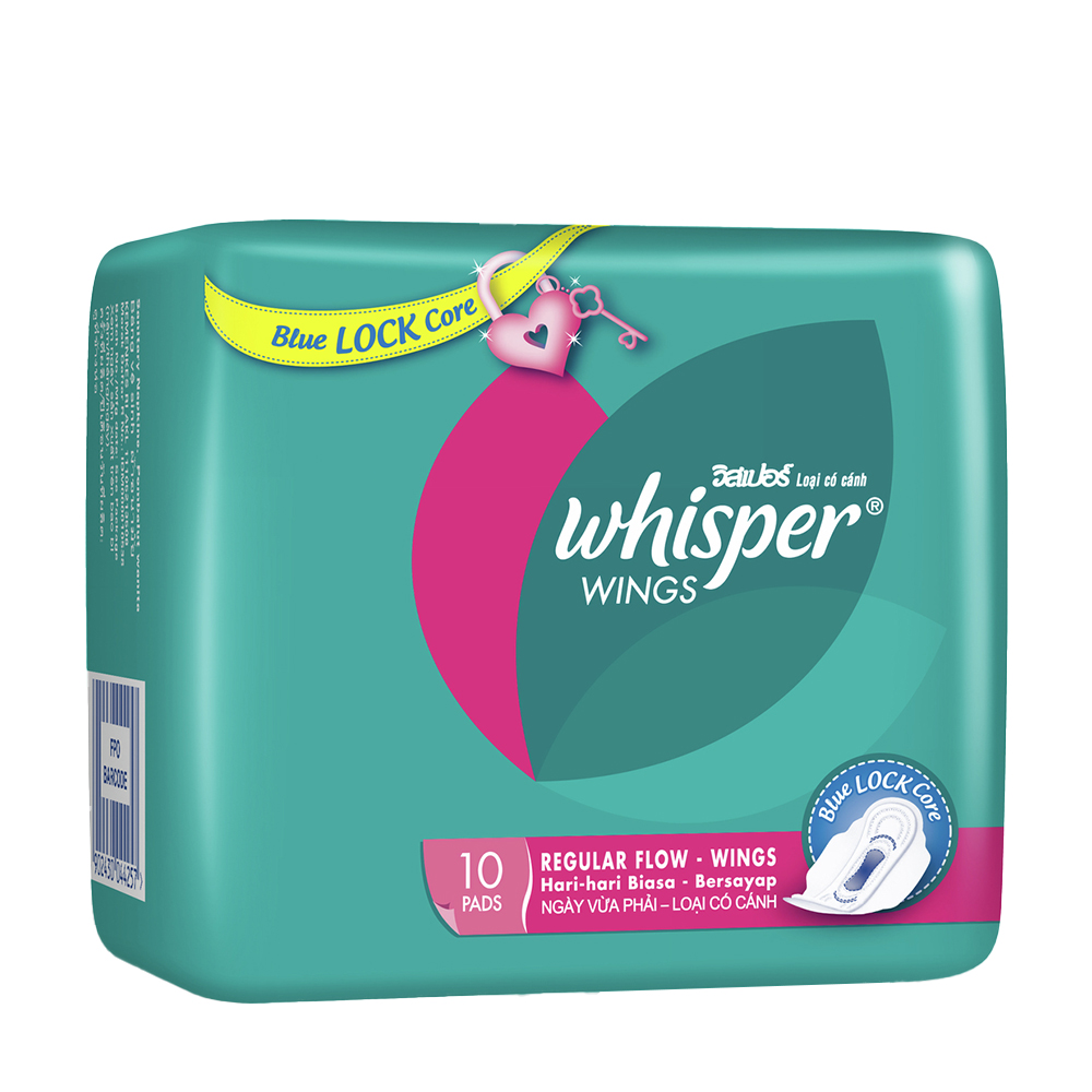 Whisper BVS Ban Ngay Canh 23cm 10 Mieng