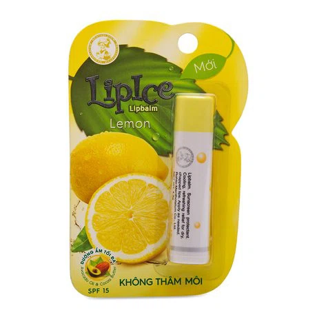 Son dưỡng môi không màu hương chanh LipIce Lemon (4.3g)