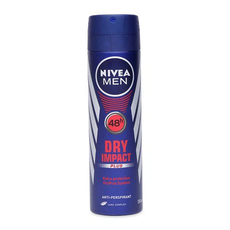 Xịt khử mùi khô thoáng dành cho nam Nivea Men Dry Impact (150ml)