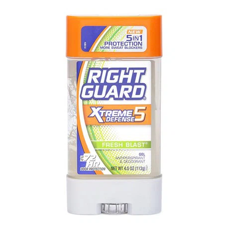 Gel khử mùi Right Guard Xtreme Defense 5 (113g)