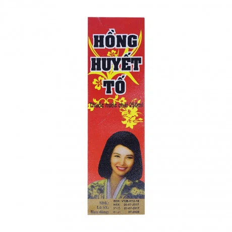 Hồng Huyết Tố 250ml (Hộp 1 chai)