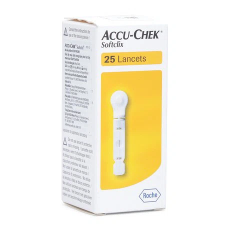 Thiết bị lấy máu Accu-Chek Softclix Lancets 25 que/hộp