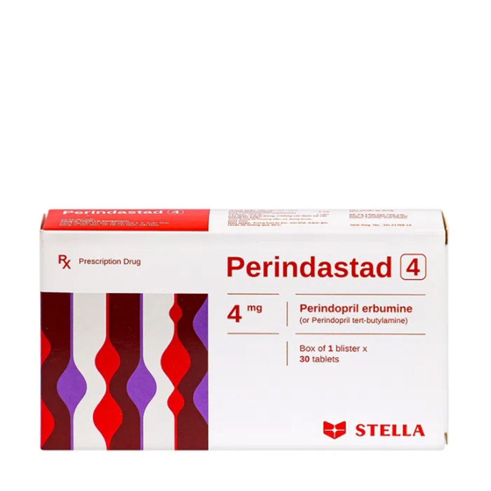 Perindastad 4 (Hộp 1 vỉ x 30 viên)