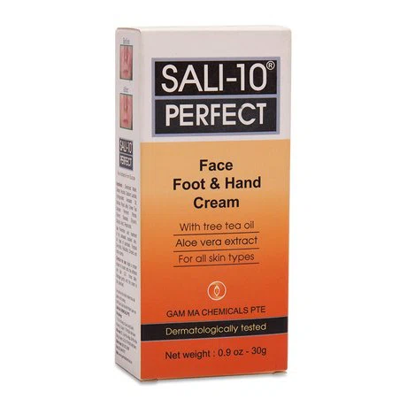 Kem hỗ trợ ngăn ngừa khô da, nứt gót chân Sali-10 Perfect (Tuýp 30g)