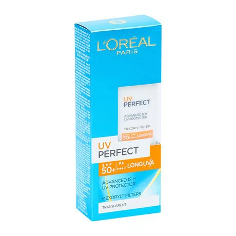Kem chống nắng dưỡng da trắng sáng L'Oreal UV Perfect Advanced 12h UV Protector SPF50 PA++++ (30ml)