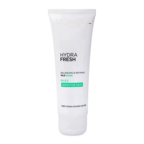 Sữa rửa mặt làm sạch và ngăn bóng nhờn L'Oréal Hydra Fresh (100ml)