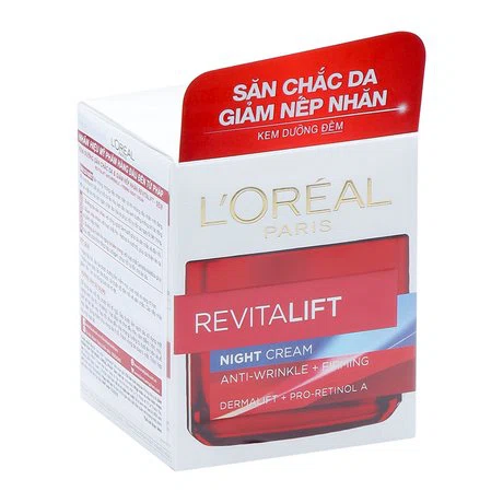 Kem dưỡng chống nhăn & săn chắc da ban đêm L'Oreal Revitalift (50ml)