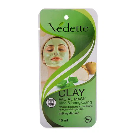 Mặt nạ đất sét nha đam Vedette (15ml)