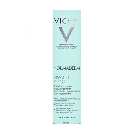 Gel giảm mụn hiệu quả nhanh Vichy Normaderm Hyaluspot (15ml)