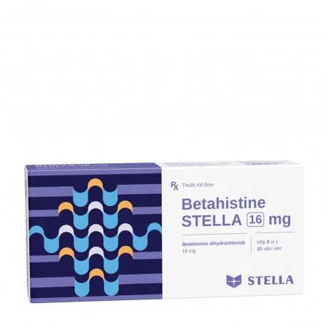 Betahistine Stalla 16mg (Hộp 10 vỉ x 10 viên)