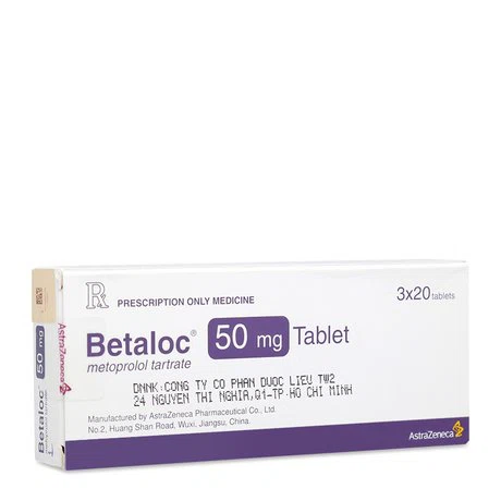 Betaloc Tab 50mg(H/3vi x 20vien)