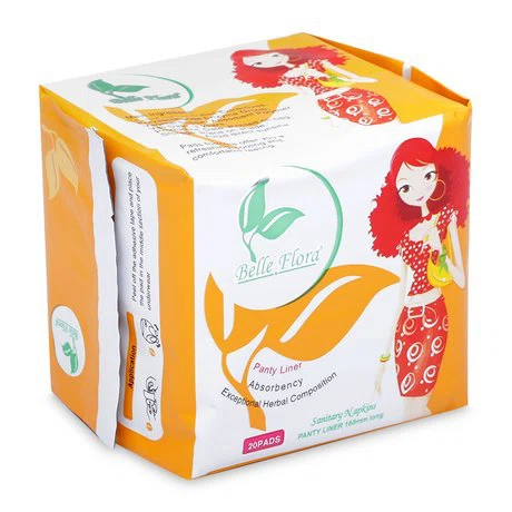 Băng vệ sinh hằng ngày lưới lụa siêu thấm Bella Flora (20 miếng/gói)