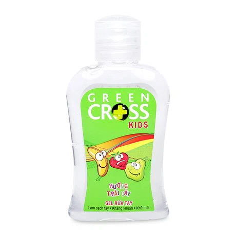 Gel rửa tay hương trái cây dành cho trẻ em Green Cross (100ml)