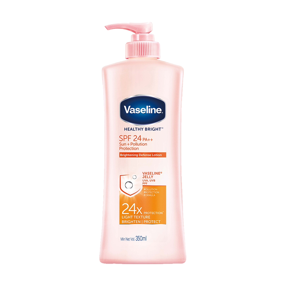 Sữa dưỡng thể trắng da Vaseline SPF24 350ml